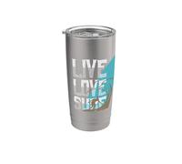 Bold Surfer Lifestyle Design Bicchiere termico in acciaio inox doppia parete