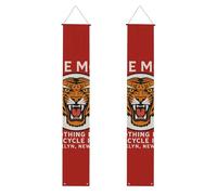 Bold Tiger Des Stampa Banner Decor Ambiente festivo Ogni occasione Interno Esterno Porta Anteriore Portico Di Più