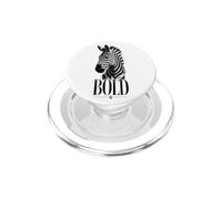 Bold Zebra Glam Animal Statement Trend PopSockets PopGrip per MagSafe