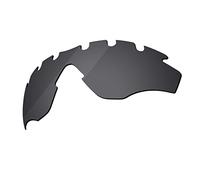 Boldbright Lenti di ricambio compatibili con occhiali da sole Oakley M2 Frame Vented OO9212 - Nero - Non polarizzate