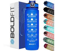 Boldfit Sipper Bottiglia D'Acqua Nera E Capacità Di 1 Litro