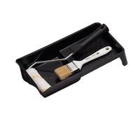 Boldrini Kit Pittura Pareti con Mini Rullo 10 cm, Vaschetta e Pennello - Set per Idropitture e Pitture Lavabili - Rullo Vernice per Pareti Interne e Ritocchi