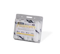 Boldrini mini rullo per pittura da 10 cm - Box 10 pz, ideali per Idropitture, lavabili e quarzi - Mini rullo per vernice per pareti e soffitti - Tessuto Poliestere 12 mm