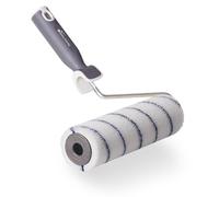 Boldrini Rullo Pittura Professionale completo di manico per Pareti e Soffitti Ideale per Idropitture, Vernici e Pittura Murale - Rullo per interni e cartongesso - Lunghezza 20cm