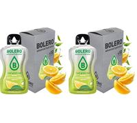 Bolero 12 Bustine Monodose da 3 gr. Gusto Iced Green Tea Lemon, Drink Bevanda Istantanea Tè Verde Limone - 12 x 3g (Confezione da 2)