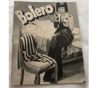 Boléro Arletty André Luguet Jacques Dumesnil Vintage 1942 Danish Movie Program