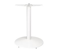 Bolero Base per tavolo rotondo in ghisa per esterni/interni - bianco