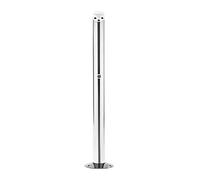 Bolero CG045 da pavimento Smoker da palo, argento