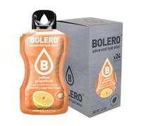 Bolero Drink 24 Bustine 3 gr grammi Sticks Frutta Preparato Polvere Solubile Per Bevanda Fresca in Acqua Prodotto, 72 grammi dolcificato alla stevia (Yellow Grapefruit)