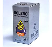 Bolero Drink 24 Bustine 3 gr grammi Sticks Frutta Preparato Polvere Solubile Per Bevanda Fresca in Acqua Prodotto, 72 grammi dolcificato alla stevia (Sport)