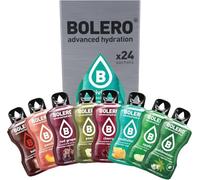 Bolero Drink 24 Bustine mix 3 gr Gusti Diversi Assortimento Multi Exotic mix Preparato Polvere Solubile Per Bevanda Fresca in Acqua Prodotto, 72 grammi dolcificato stevia