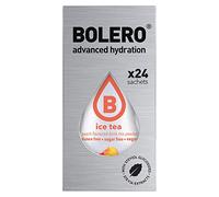 Bolero Drink 48 Bustine ICE TEA pesca 3 grammi 3 gr Gusti Diversi Assortimento alla Frutta Preparato Polvere Solubile Per Bevanda Fresca in Acqua Prodotto,144 grammi dolcificato stevia,0.14 kilograms
