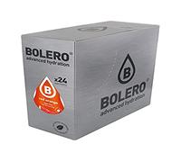 Bolero Drinks 24 bustine da 9 grammi gusto ARANCIA ROSSA - Preparato istantaneo per Bevande con Stevia e Vitamina C e Senza Zucchero
