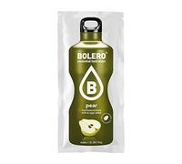 BOLERO Drinks 24 bustine da 9 grammi gusto PERA - Preparato istantaneo per Bevande con Stevia e Vitamina C e Senza Zucchero