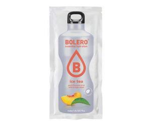 BOLERO Drinks 48 bustine da 9 grammi gusto ICE TEA PEACH - Preparato istantaneo per Bevande con Stevia e Vitamina C e Senza Zucchero