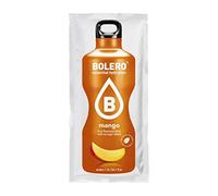 BOLERO Drinks 48 bustine da 9 grammi gusto MANGO - Preparato istantaneo per Bevande con Stevia e Vitamina C e Senza Zucchero