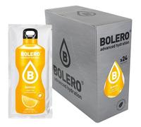 BOLERO Drinks 72 bustine da 9 grammi gusto Lemon - Preparato istantaneo per Bevande con Stevia e Vitamina C e Senza Zucchero