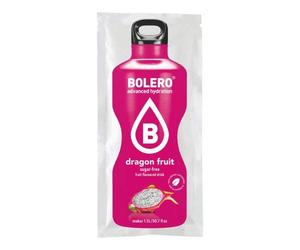 BOLERO Drinks 96 bustine da 9 grammi gusto DRAGON FRUIT - Preparato istantaneo per Bevande con Stevia e Vitamina C e Senza Zucchero