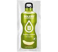 BOLERO Drinks da 9 grammi - 12 BUSTINE HONEY MELON - Preparato istantaneo per Bevande con Stevia e Vitamina C - Senza Zucchero - Vegan - Gluten Free
