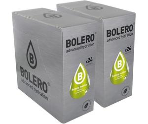 BOLERO Drinks da 9 grammi - 48 BUSTINE HONEY MELON - Preparato istantaneo per Bevande con Stevia e Vitamina C - Senza Zucchero - Vegan - Gluten Free *