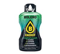 Bolero ENERGY Insaporitori d'acqua Senza Zucchero. Gusto Tropical. Formato da 6x7gr.