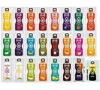 Bolero, pacchetto di benvenuto, Mela 24 varietà di bevande istantanee in polvere, senza zucchero, addolciti con Stevia, incluso un miscelatore da 500 ml