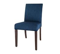 Bolero Sedia, Legno Tessuto, Blu Reale, 910mm x 450mm x 600