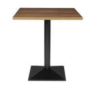 Bolero Tavolo quadrato completo, 700 mm, tavolo da giardino, patio, ristorante, bar, CH992