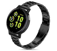Bolesi Cinturino sottile in metallo compatibile con Garmin Vivoactive 5/6/Forerunner 165/55/70/170,20 mm, cinturino regolabile in acciaio inossidabile per Garmin Approach S12/Venu Sq 2, accessorio per