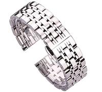 BOLEXA cinturino dell'orologio 18 Millimetri 20 Millimetri 22 Millimetri In Acciaio Inossidabile Della Cinghia Del Cinturino Argento Lucido Di Lusso Del Mens Sostituzione Del Metallo Watchband Accesso