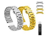 BOLEXA cinturino dell'orologio Cinturino in metallo 12mm 13mm 14mm 15mm 16mm 17mm 18mm 19mm 20mm 21mm 22mm 23mm 24mm Sostituzione cinturino in acciaio inossidabile for uomo donna compatibile (Color :