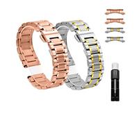 BOLEXA Cinturino dell'orologio Cinturino in Metallo 12mm 13mm 14mm 15mm 16mm 17mm 18mm 19mm 20mm 21mm 22mm 23mm 24mm Cinturino in Acciaio Inossidabile (Color : 12, Size : 20mm)