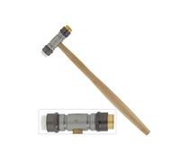 Boley piccolo martello combinato in nylon e ottone strumento orologiaio