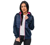 BOLF Donna Giacca sportiva mezza stagione Chiuso con lo zip Con cappuccio Stile quotidiano KSW4009 Blu scuro S [D4D]