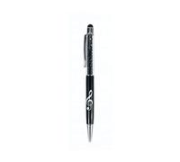 Bolígrafo Stylus clave de sol cristal negro B2000