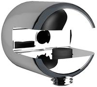 Bolis Italia AA2G003DE2B2 - Set di 2 mensole linea Reggipiani, in ottone, 2,5 x 2,5 x 1 cm, colore: cromato