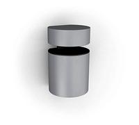 Bolis Italia AA2Z003AA2B2 - Set di 2 mensole linea Basket, in lega metallica zamak, 5 x 3,8 x 3,2 cm, colore: argento