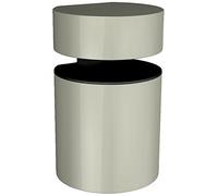 Bolis Italia AA2Z005BN2B2 - Set di 2 reggimensole Basket in zama, 7 x 5,5 x 4,9 cm, Nichel