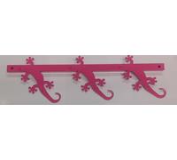 BOLIS ITALIA - APPENDIABITI "GEKO" DA 3 POSTI - IN METALLO VERNICIATO FUCSIA
