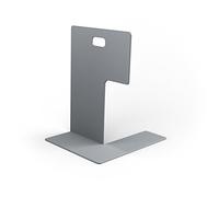 Bolis Italia CA1D015AA2Z1 - Fermalibro in acciaio, 19,5 x 14 x 15,5 cm, argento