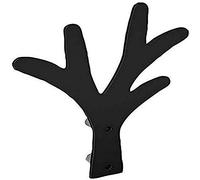 Bolis Italia_CA2A000AL2F1 - Appendino Alber in Acciaio, 12 x 14,5 x 2 cm, Nero