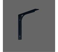 Bolis Italia Eclisse Shelf-Brackets 14 cm, Taglia Unica, Colore: Nero