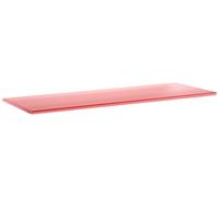 Bolis Italia Mensola cm 15x60 in Vetro temperato mm 6, Sicurezza, Rosso