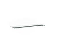 Bolis Italia Mensola, Trasparente, cm 15x40 in Vetro temperato mm 6, Sicurezza