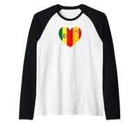 Bolivia and Spain: United Friendship Pride Maglia con Maniche Raglan