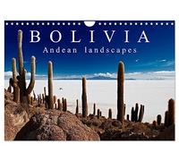 Bolivia Andean landscapes / UK-Version (Wall Calendar 2027 DIN A4 landscape), CALVENDO 12 Month Wall Calendar: Photos of fascinating landscapes in the Andes of South America's country Bolivia