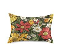 Bolivia Patujú Beauty Summer Flowers Federa per capelli stile busta federe bianche per capelli ricci king size con chiusura a busta per letto 50 x 101 cm