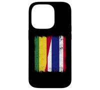 Bolivia Thailandia Mezza bandiera Boliviano Thai Roots Custodia per iPhone 14 Pro
