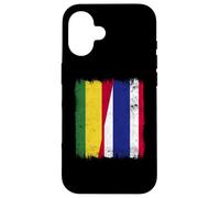 Bolivia Thailandia Mezza bandiera Boliviano Thai Roots Custodia per iPhone 16
