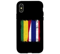 Bolivia Thailandia Mezza bandiera Boliviano Thai Roots Custodia per iPhone X/XS